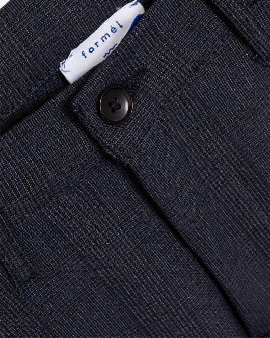 Konrad Check Pant - Blue Check - Image 3