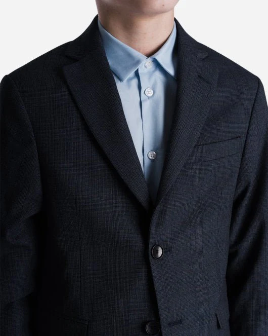 Kai Check Blazer - Blue Check - Image 3