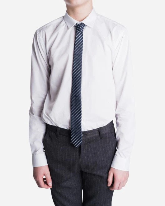 Our For 5 Stripe Tie - Blue/White - Image 3