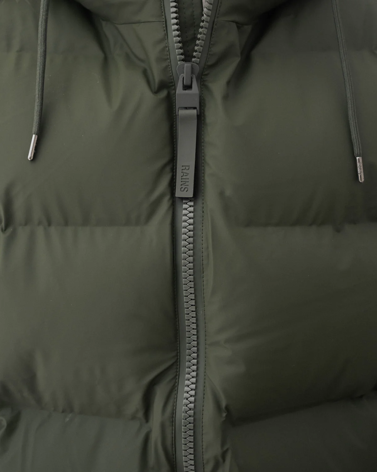 Alta Long Puffer Jacket W3T4 - Green - Image 5