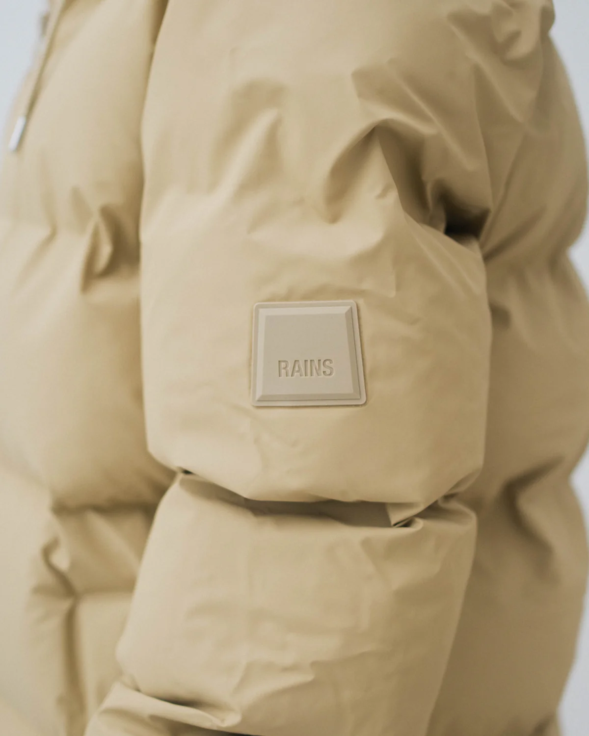 Alta Long Puffer Jacket W3T4 - Sand - Image 4