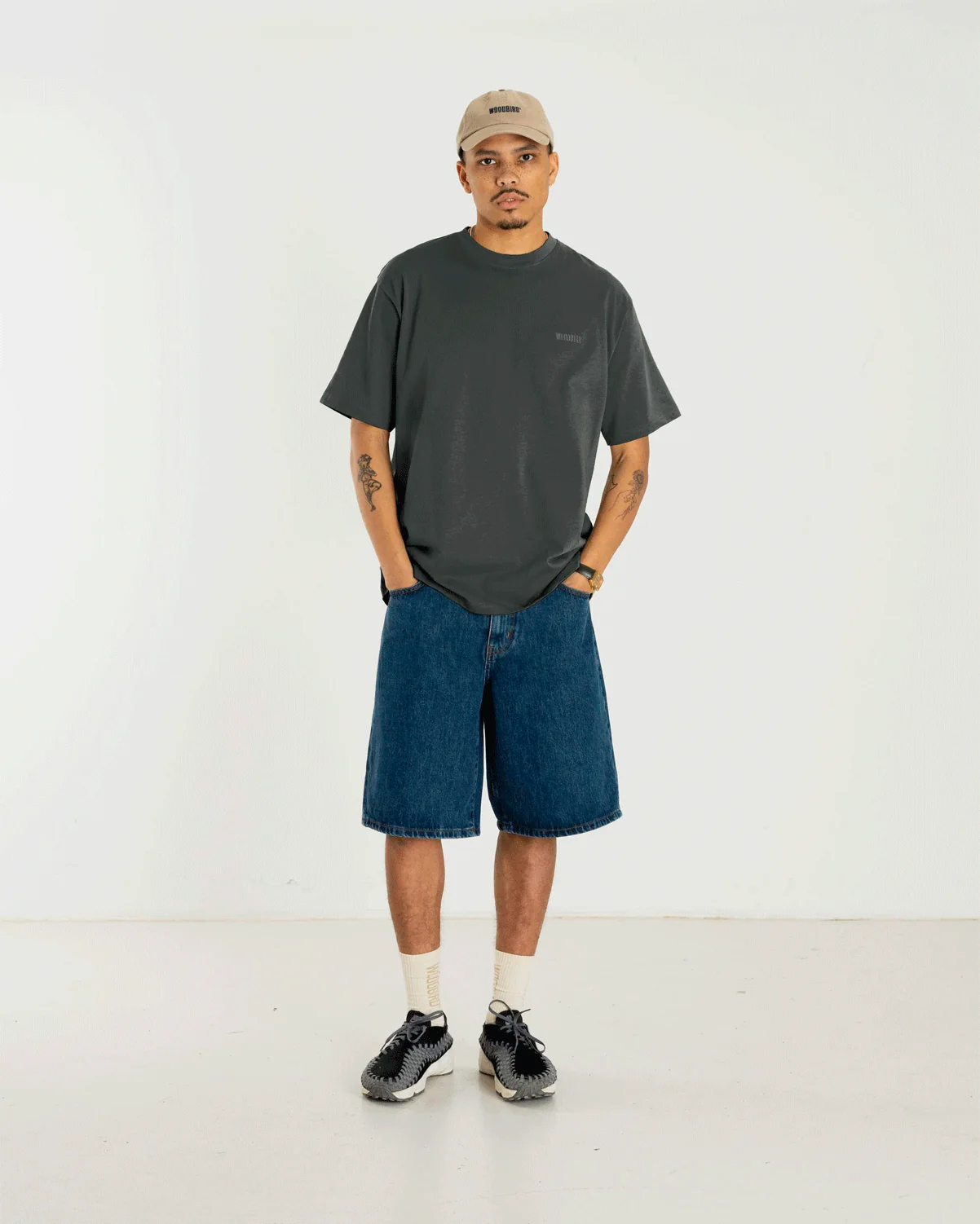 Baine Base Tee - Forrest Green - Image 2