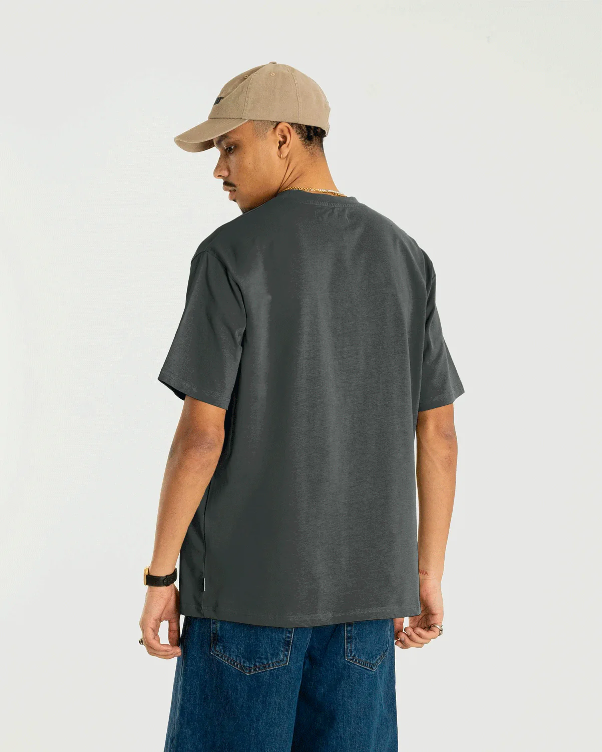 Baine Base Tee - Forrest Green - Image 3