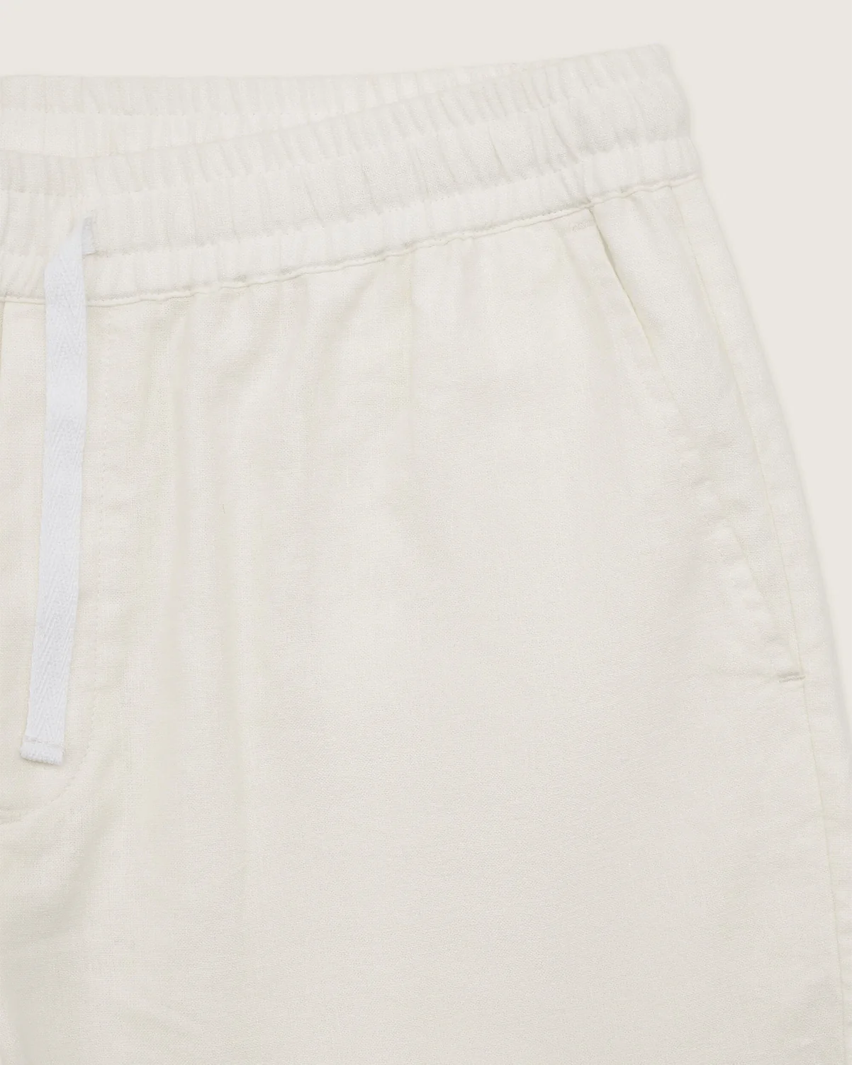 Bommy Linen Shorts - Off White - Image 4