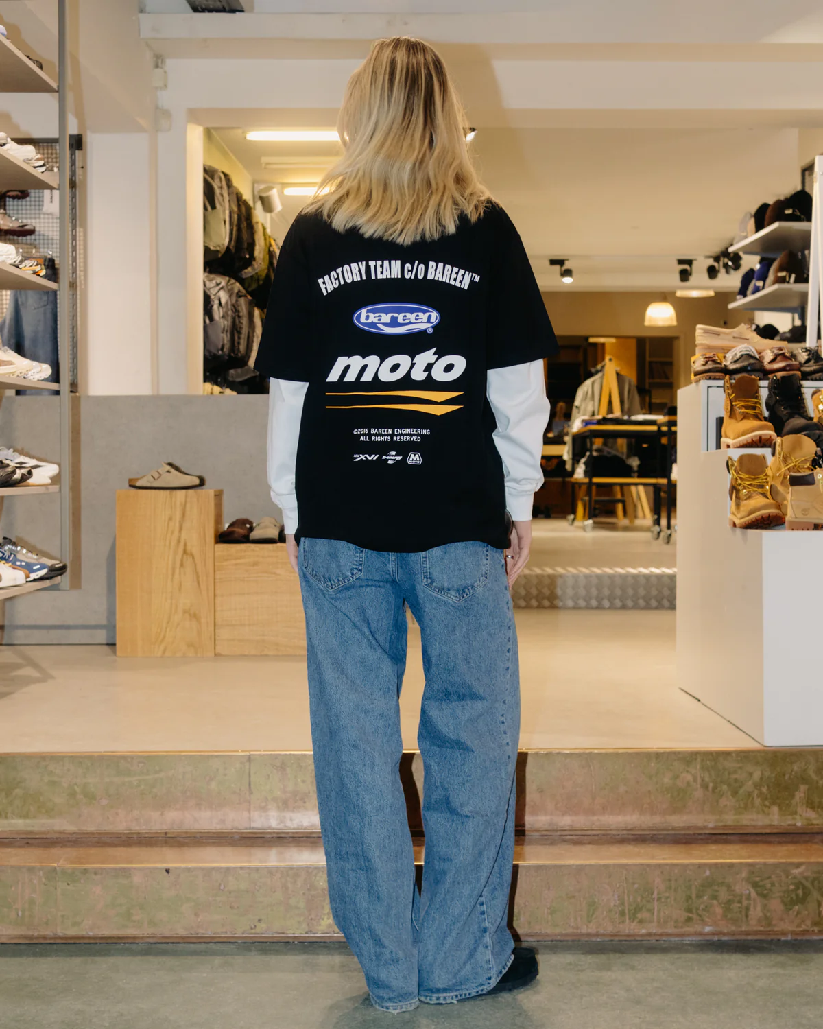 Box Fit T-shirt Moto - Image 4