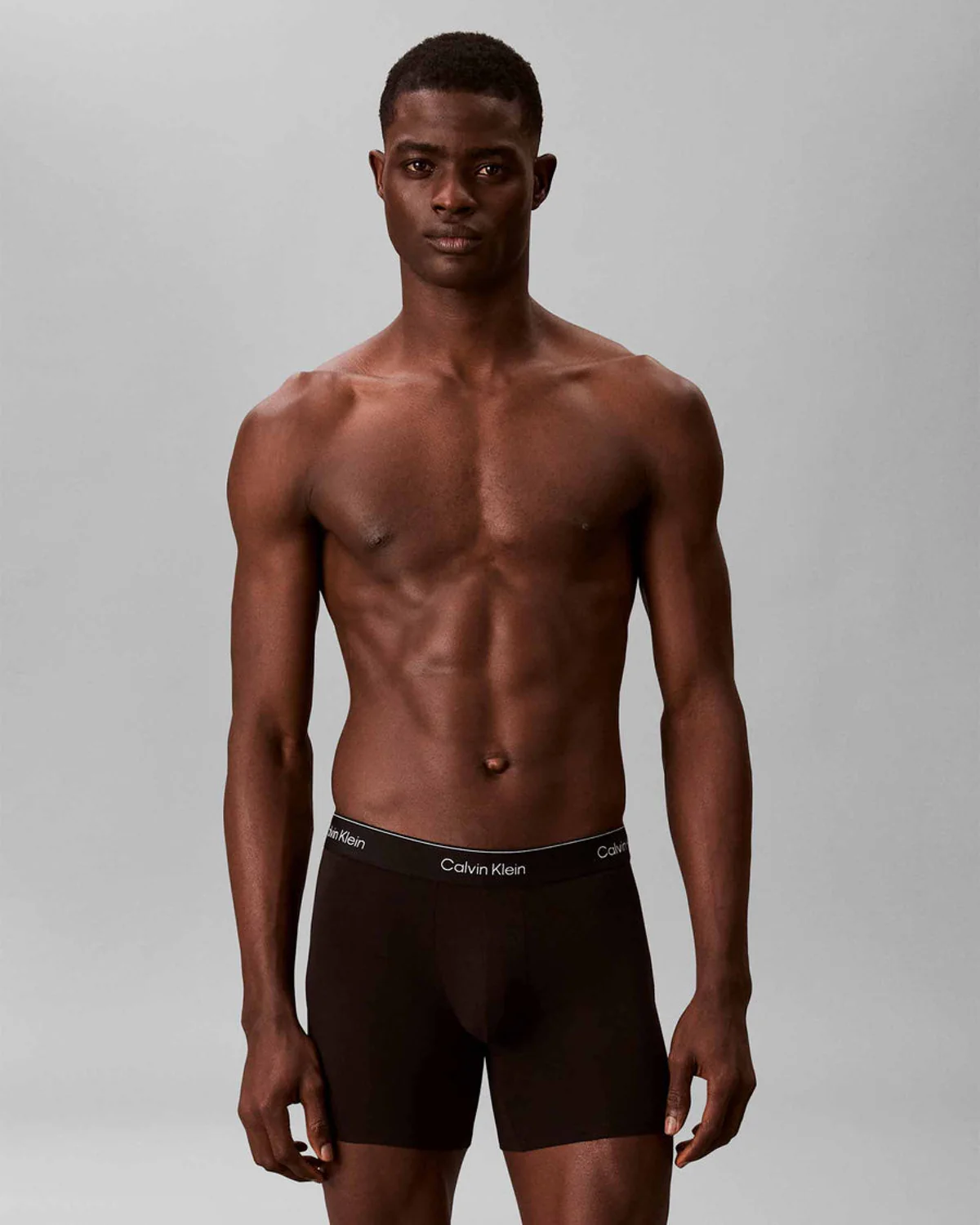 BOXER BRIEF 3PK - BLACK W/ HEAVENLY IRIS LOGO/BLACK W - Image 2
