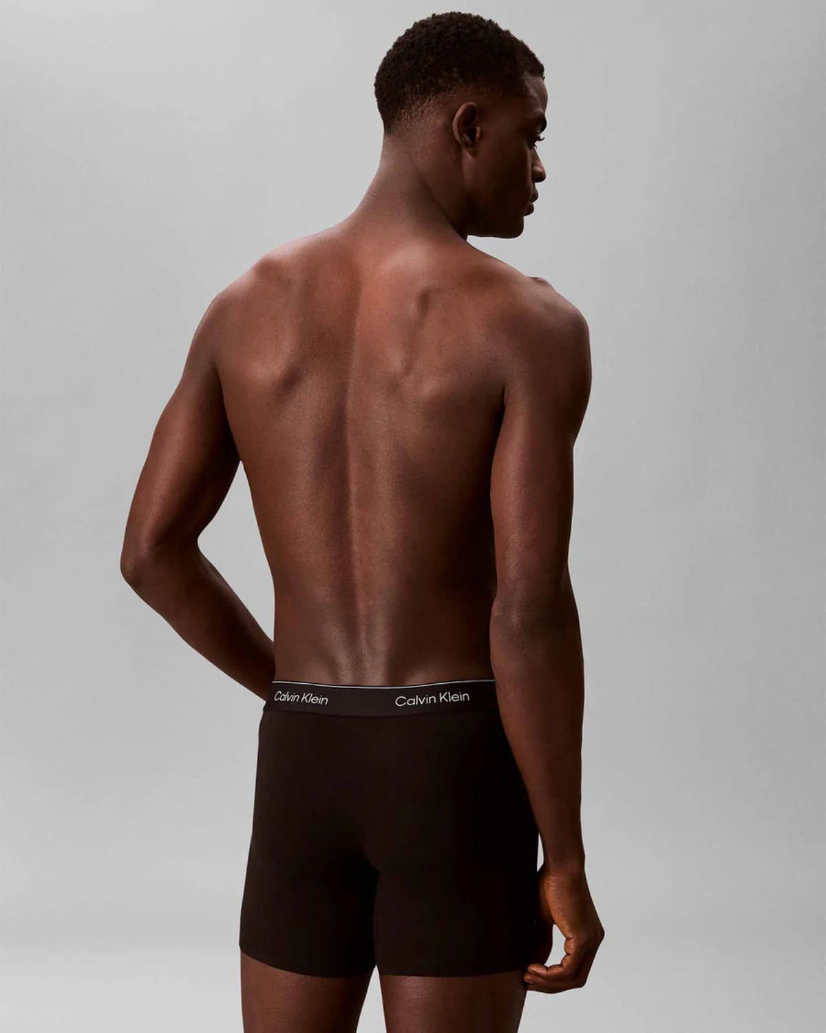 BOXER BRIEF 3PK - BLACK W/ HEAVENLY IRIS LOGO/BLACK W - Image 3