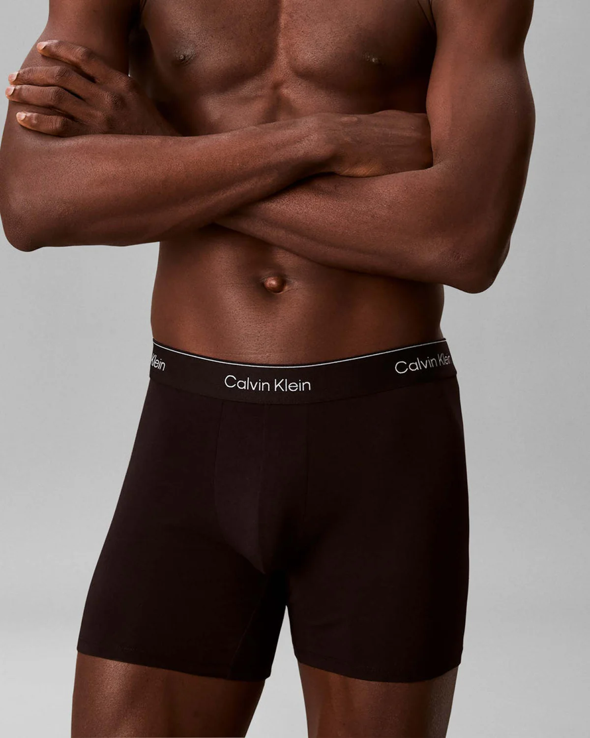 BOXER BRIEF 3PK - BLACK W/ HEAVENLY IRIS LOGO/BLACK W - Image 4