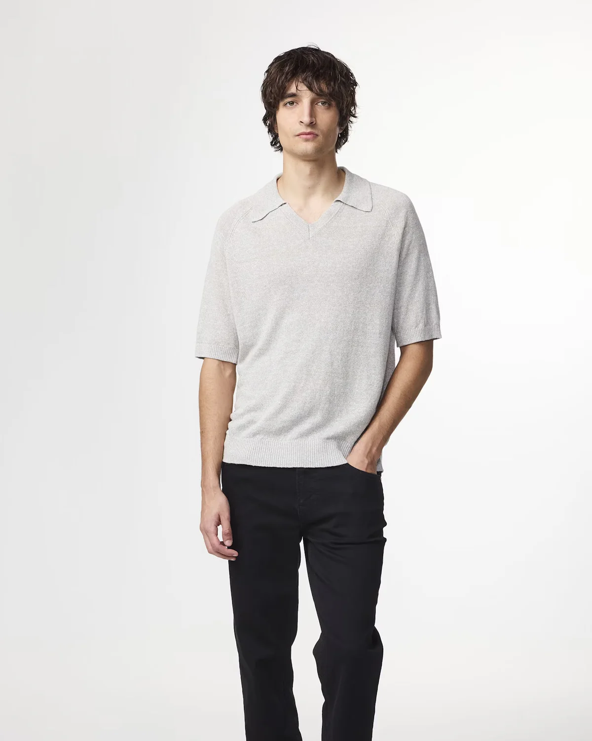 Cale V-neck Polo 6565 - Image 4