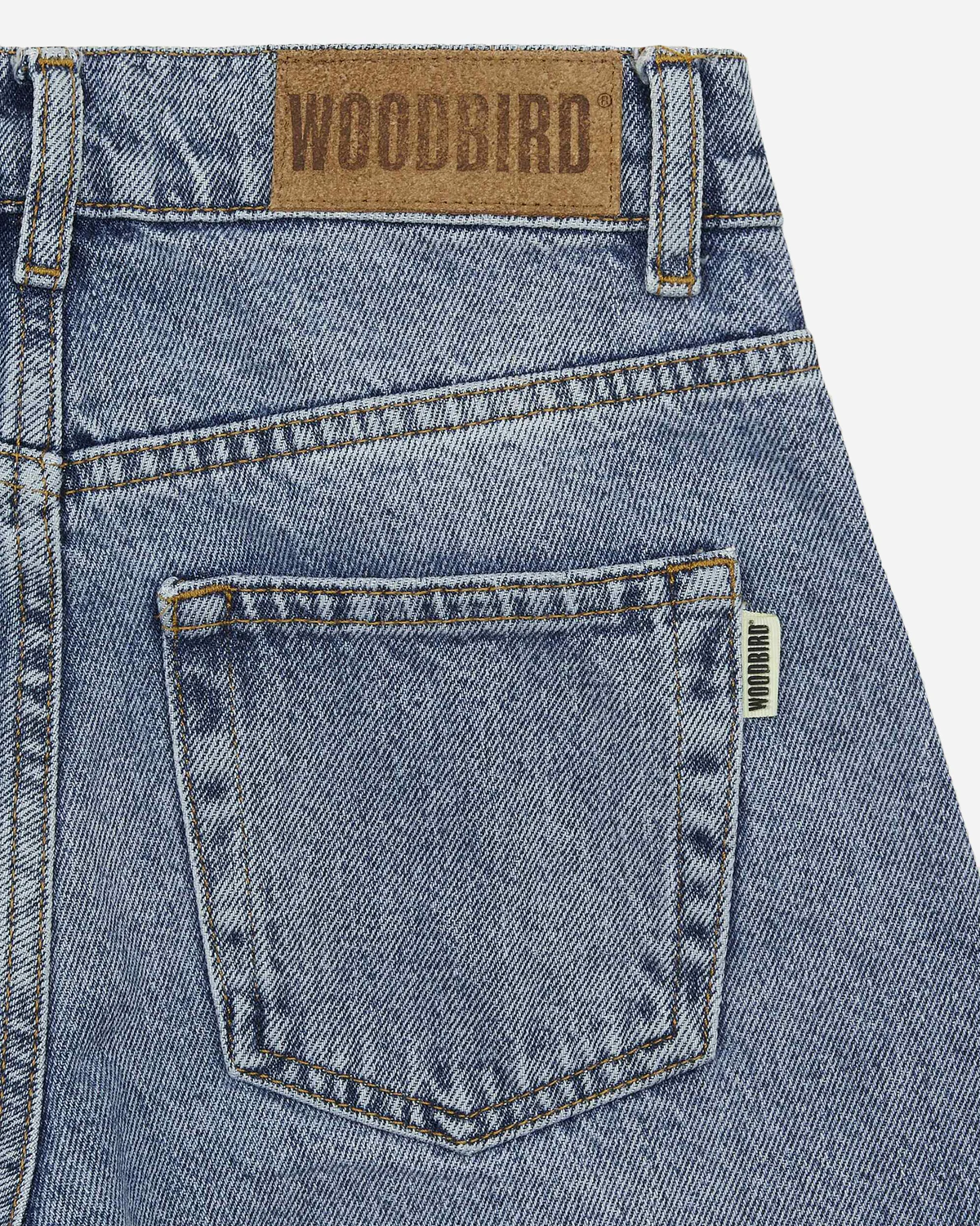 Carla Doone Jeans - Washed Blue - Image 3