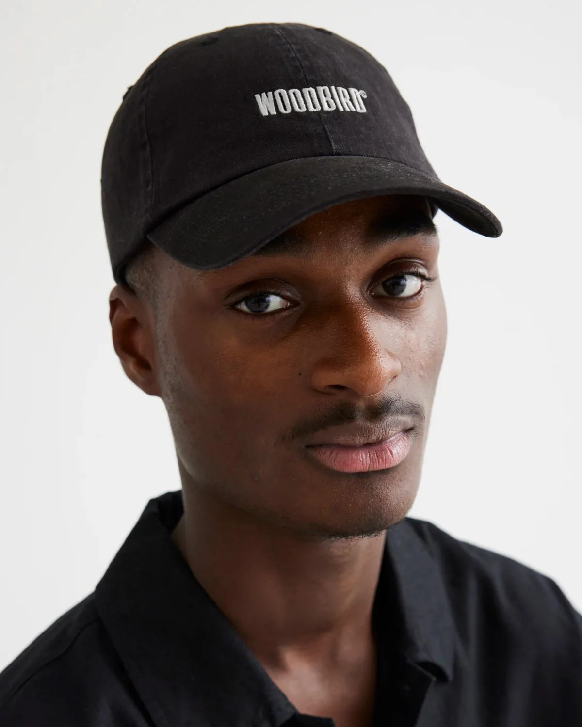 Core Twill Cap - Black / White - Image 2