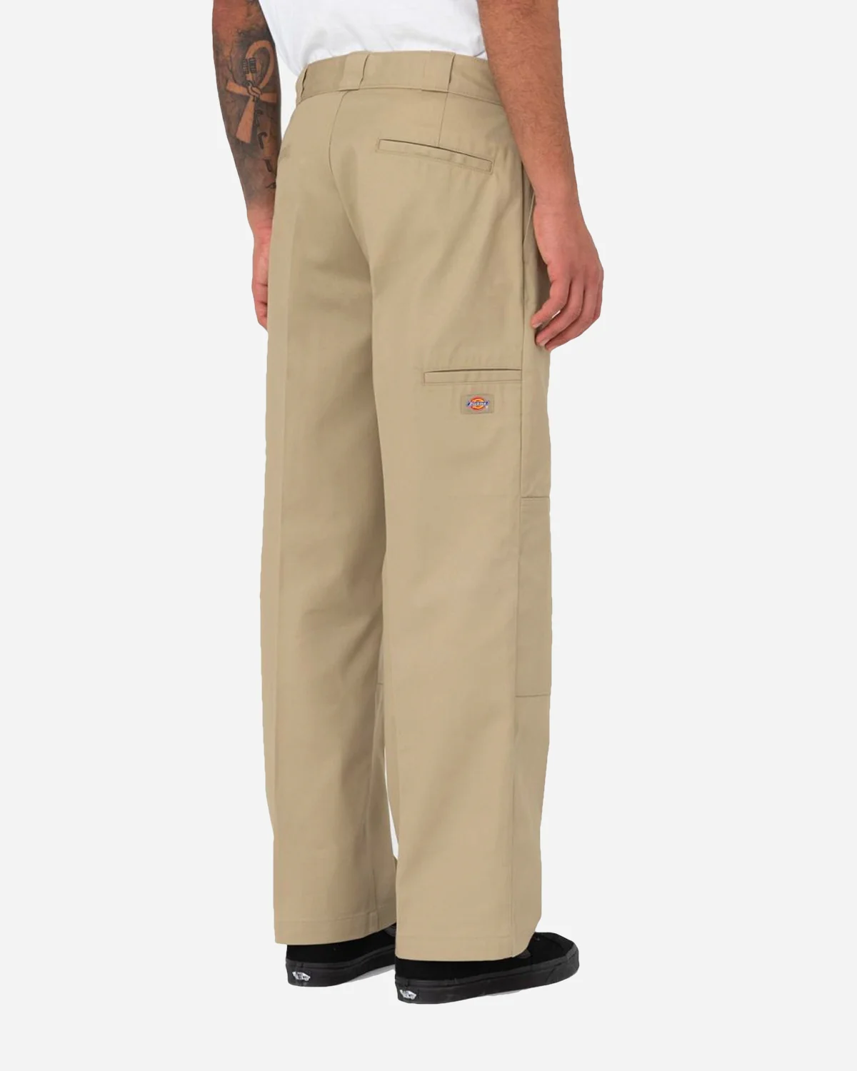 Double Knee Recycled - Khaki - Image 3