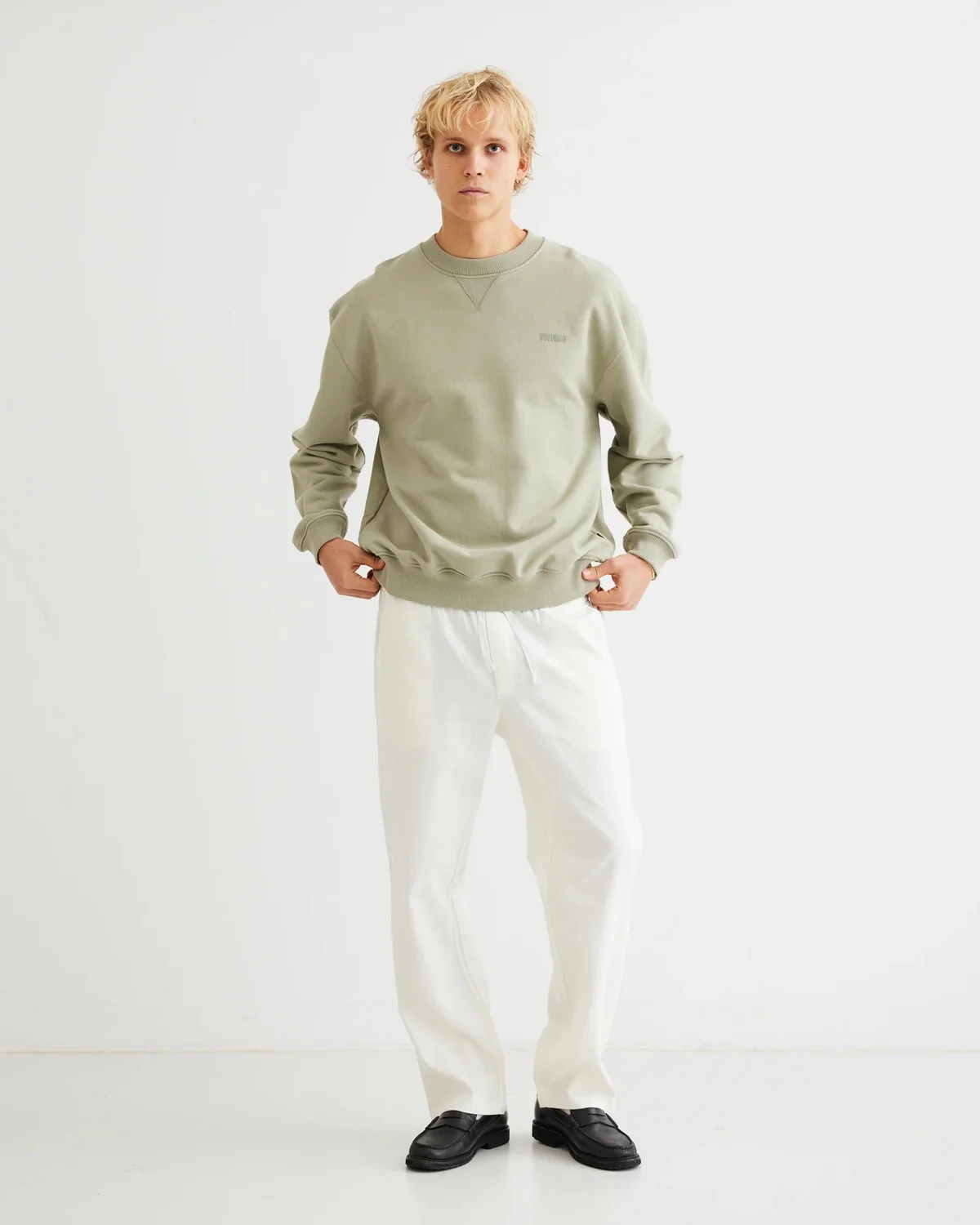 Eik Linen Pant - Off White - Image 2