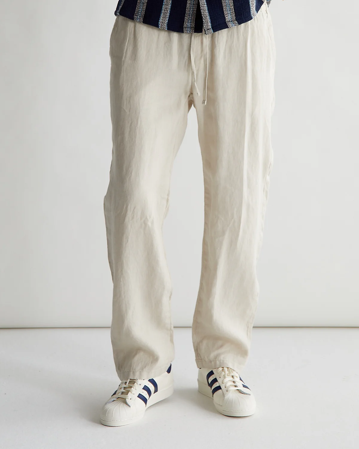 Eik Linen Pant - Sand - Image 2