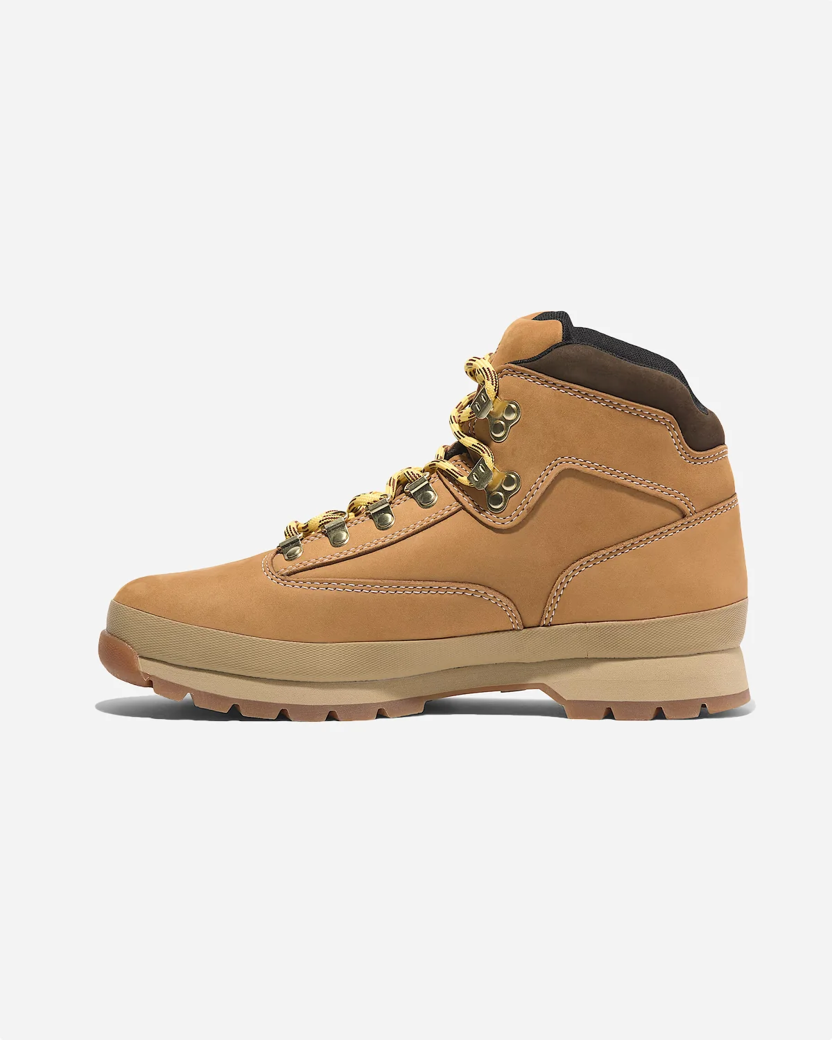 Euro Hiker Mid Lace Up Boot Wheat Nubuck M - Wheat Nubuck - Image 4
