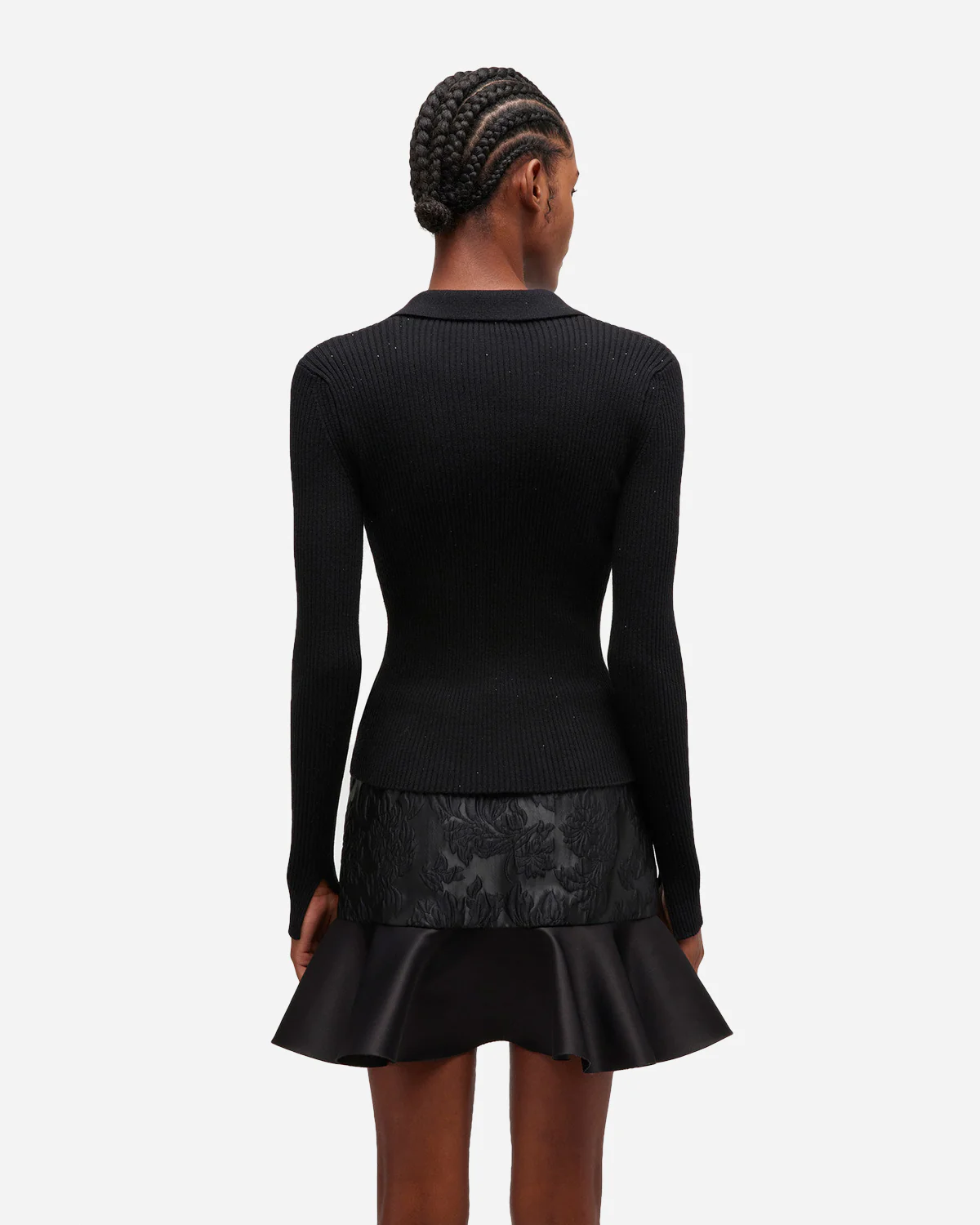 Fine Sequin Polo - Image 3