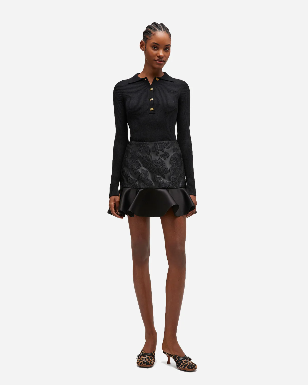 Fine Sequin Polo - Image 4