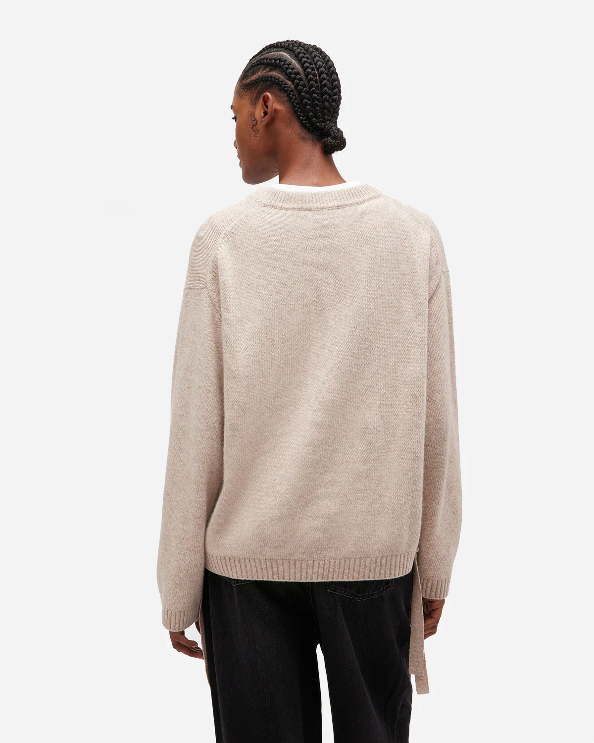 Future Wool Mix Oversized O-neck - Image 4