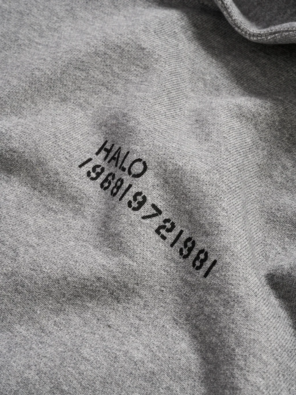 HALO Essential Hoodie - Grey Melange - Image 3