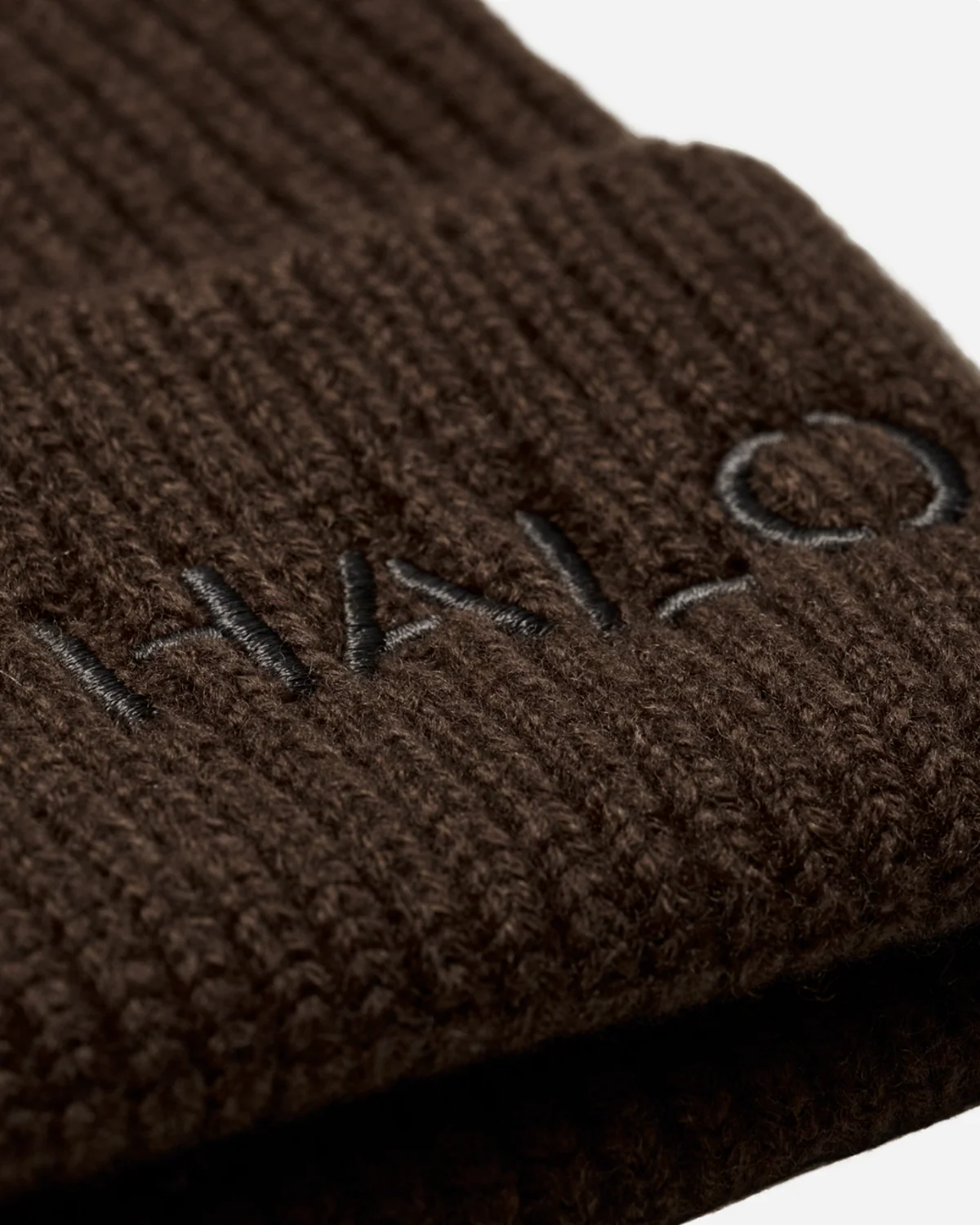 Halo Wool Rib Beanie - Image 3