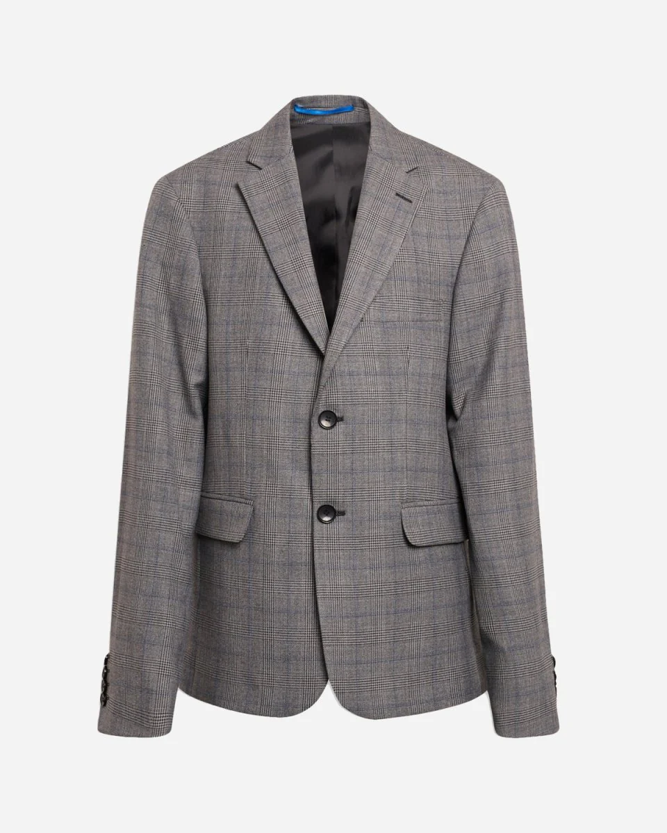 Kalle Check Blazer - Black Check