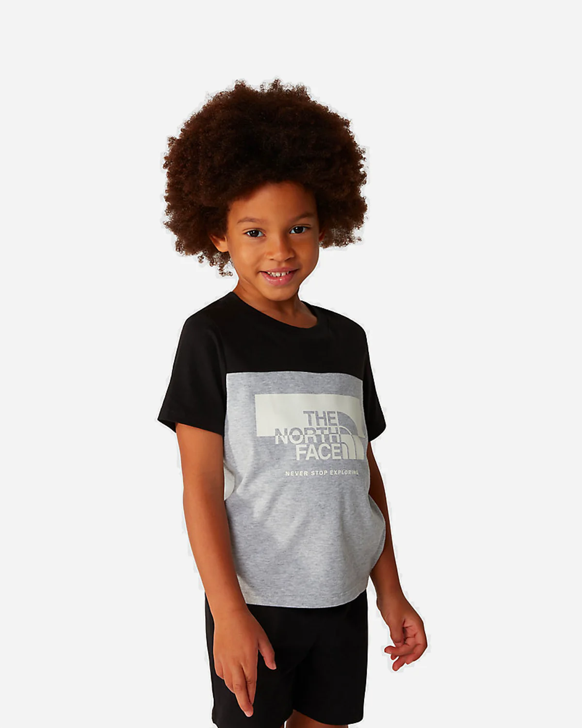 Kid B Summer Set - Black/Light Grey Heather - Image 2