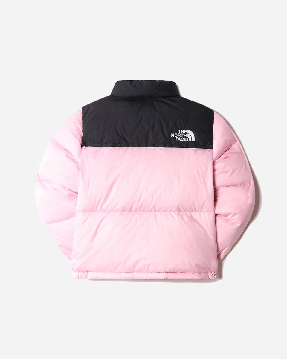 Kids 1996 Retro Nuptse Jacket - Cameo Pink - Image 4