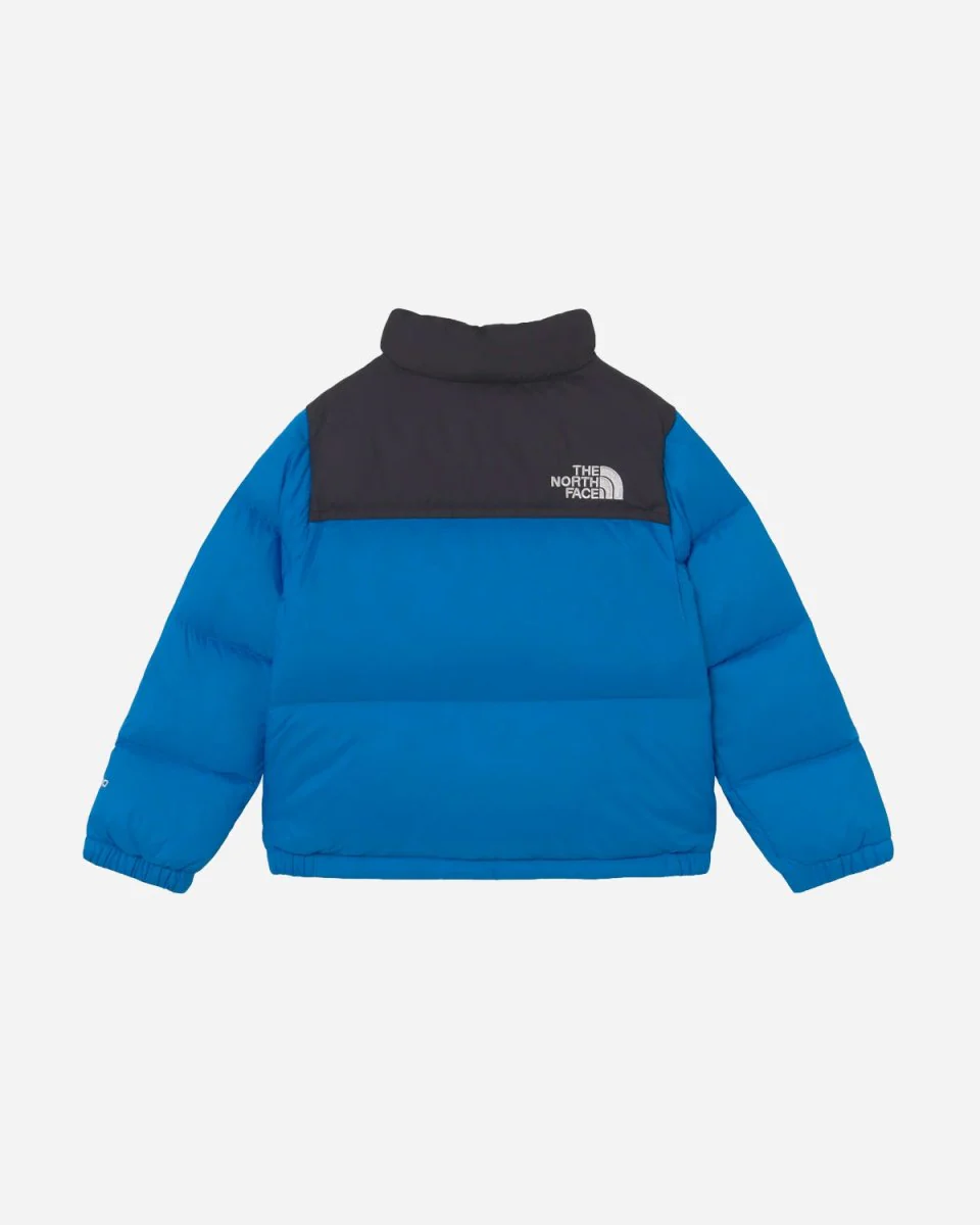 Kids Retro Nuptse Jacket - Clear Lake - Image 3