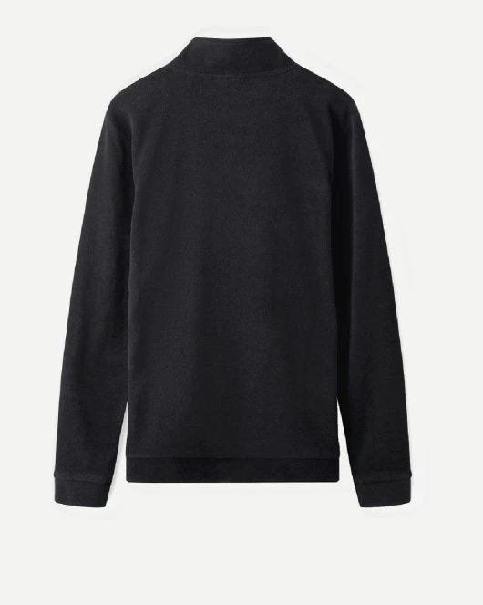 Blåvand II Fleece Half Zip - Black - Image 3