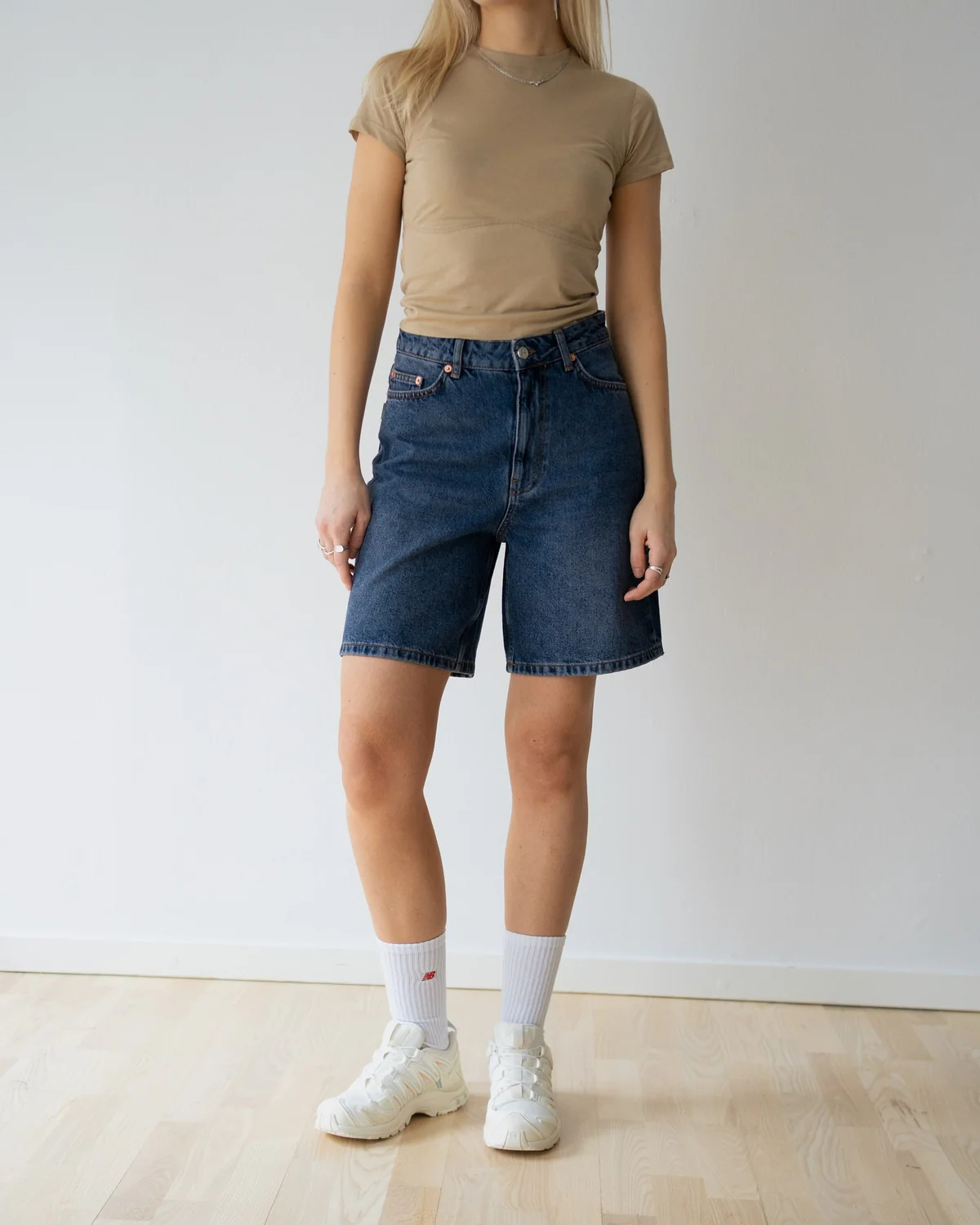 Maggie Blooke Shorts - Blue Stone - Image 4