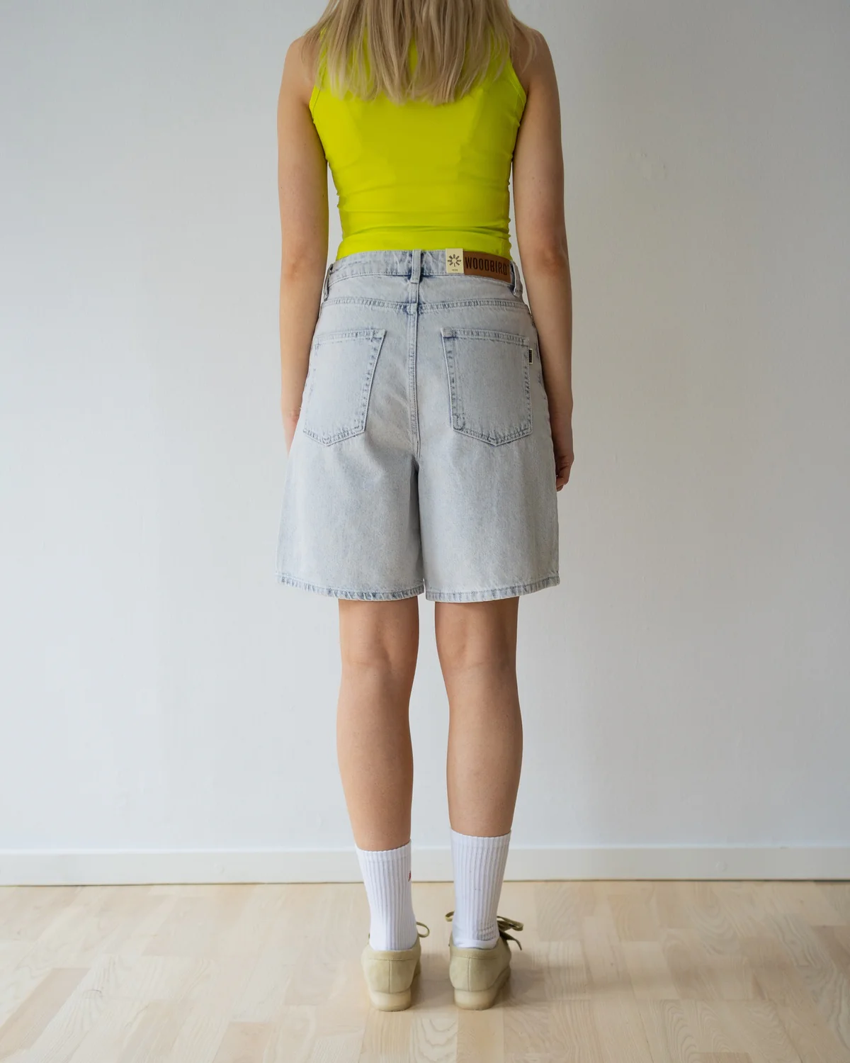 Maggie Fair Shorts - Washed Blue - Image 3