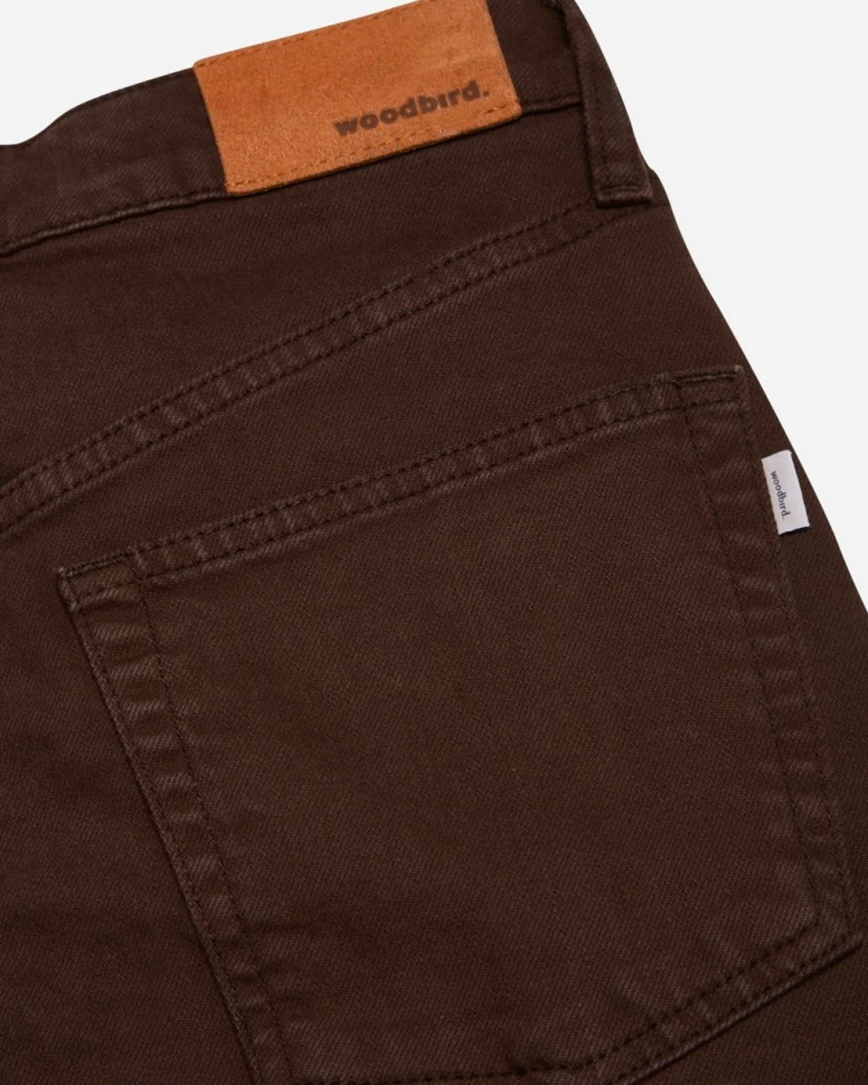 Maria Color Jeans - Brown - Image 4