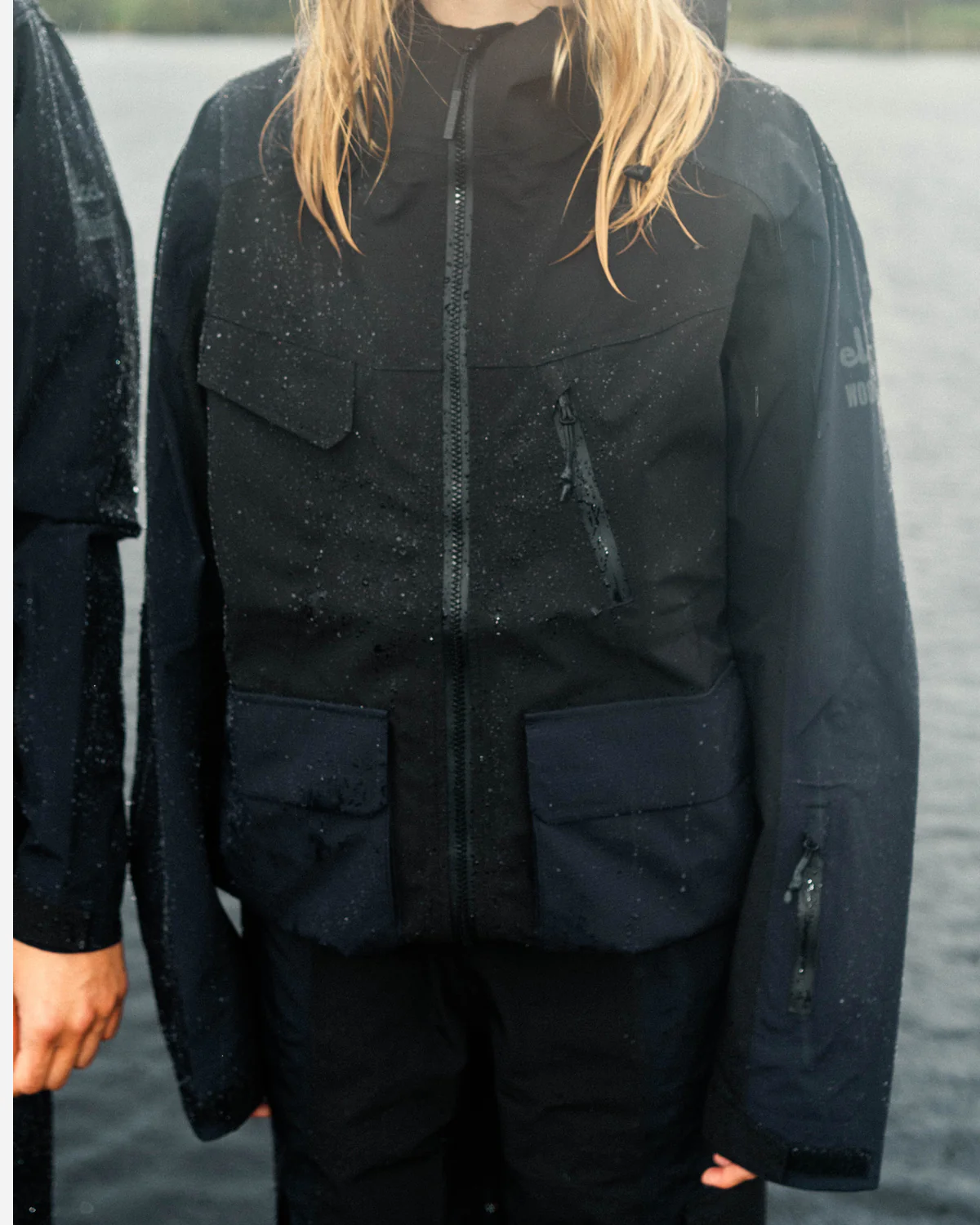 Mizo Elka Shell Jacket - Black - Image 3
