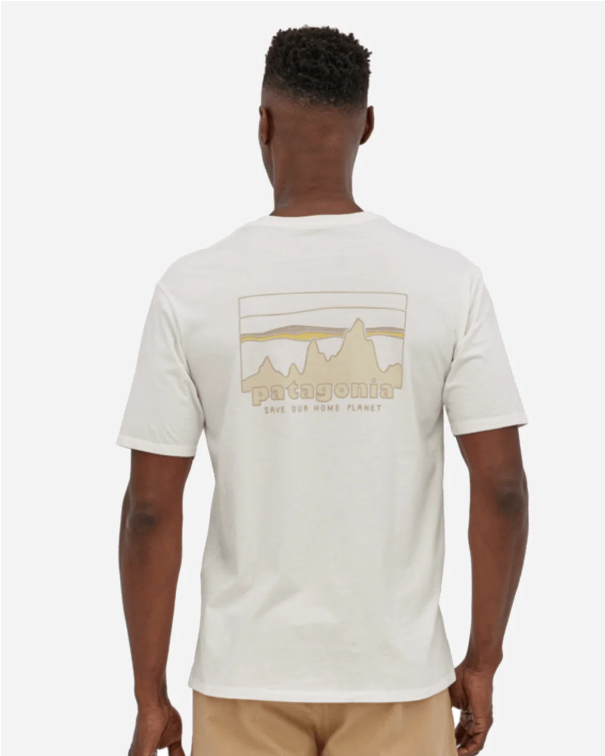 M's '73 Skyline Organic T-Shirt - Birch White - Image 2