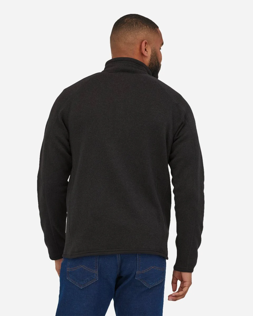 M's Better Sweater 1/4 Zip - Black - Image 3