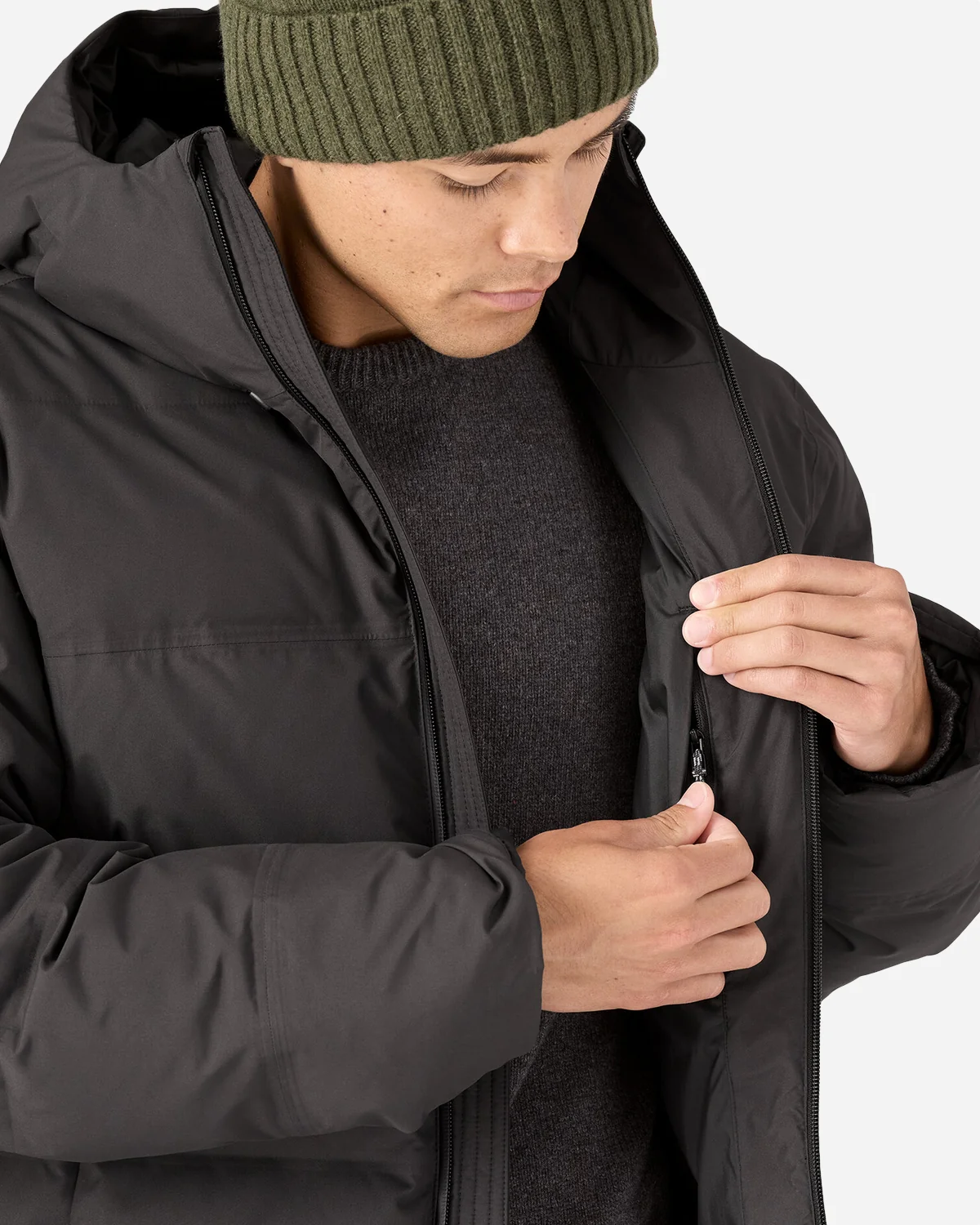 M's Jackson Glacier Jkt - Black - Image 4