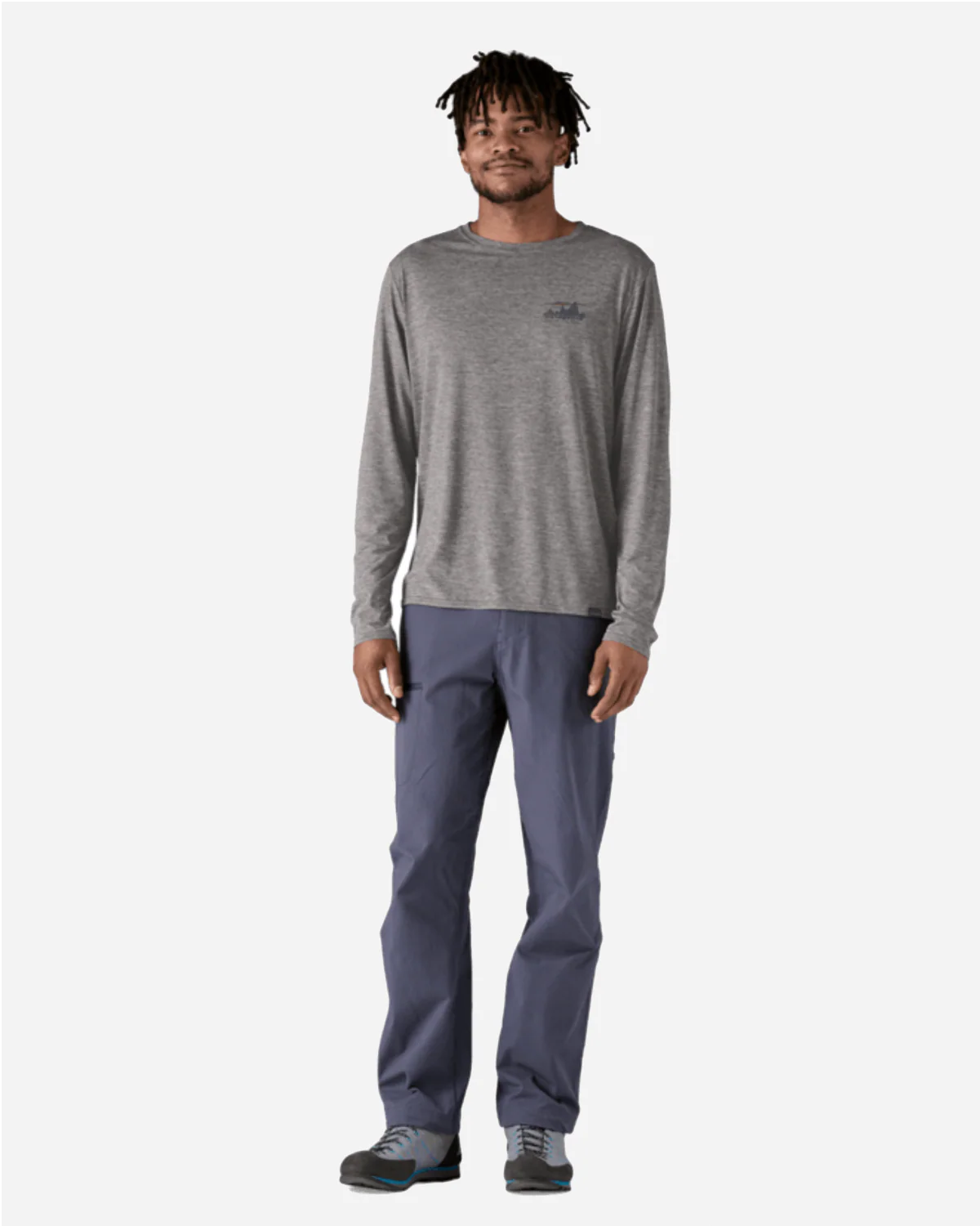 M's L/S Cap Cool Daily Graphic Shirt - Image 4