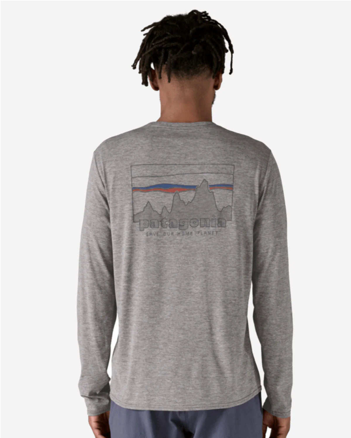 M's L/S Cap Cool Daily Graphic Shirt - Image 5