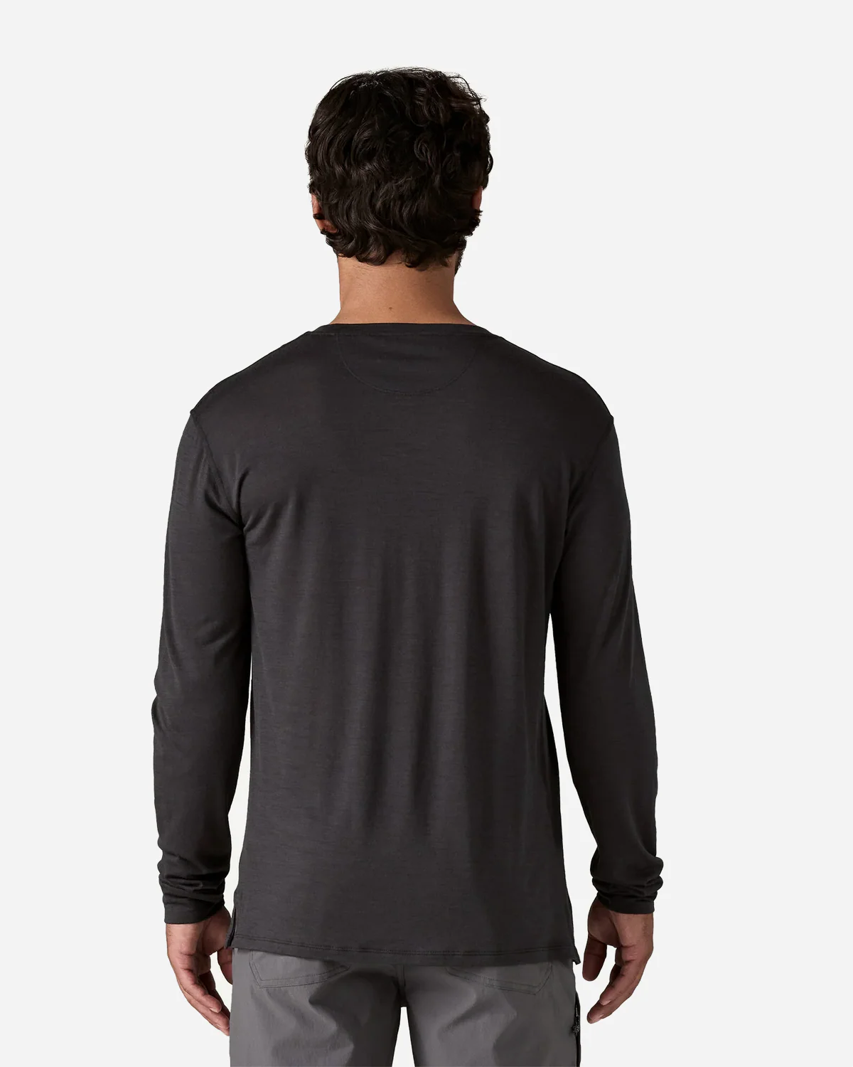 M's L/S Cap Cool Merino Blend Graphic Shirt - Image 3