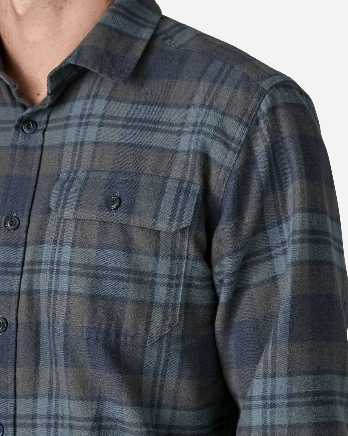 M's L/S LW Fjord Flannel Shirt - Image 4