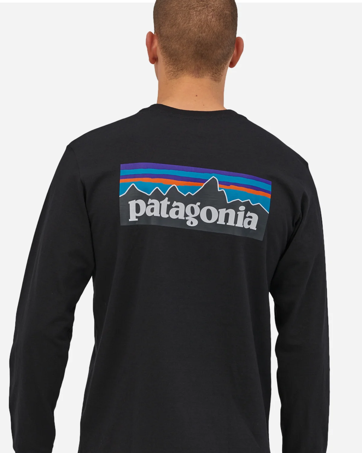 M's L/S P-6 Logo Responsibili Tee - Black - Image 4