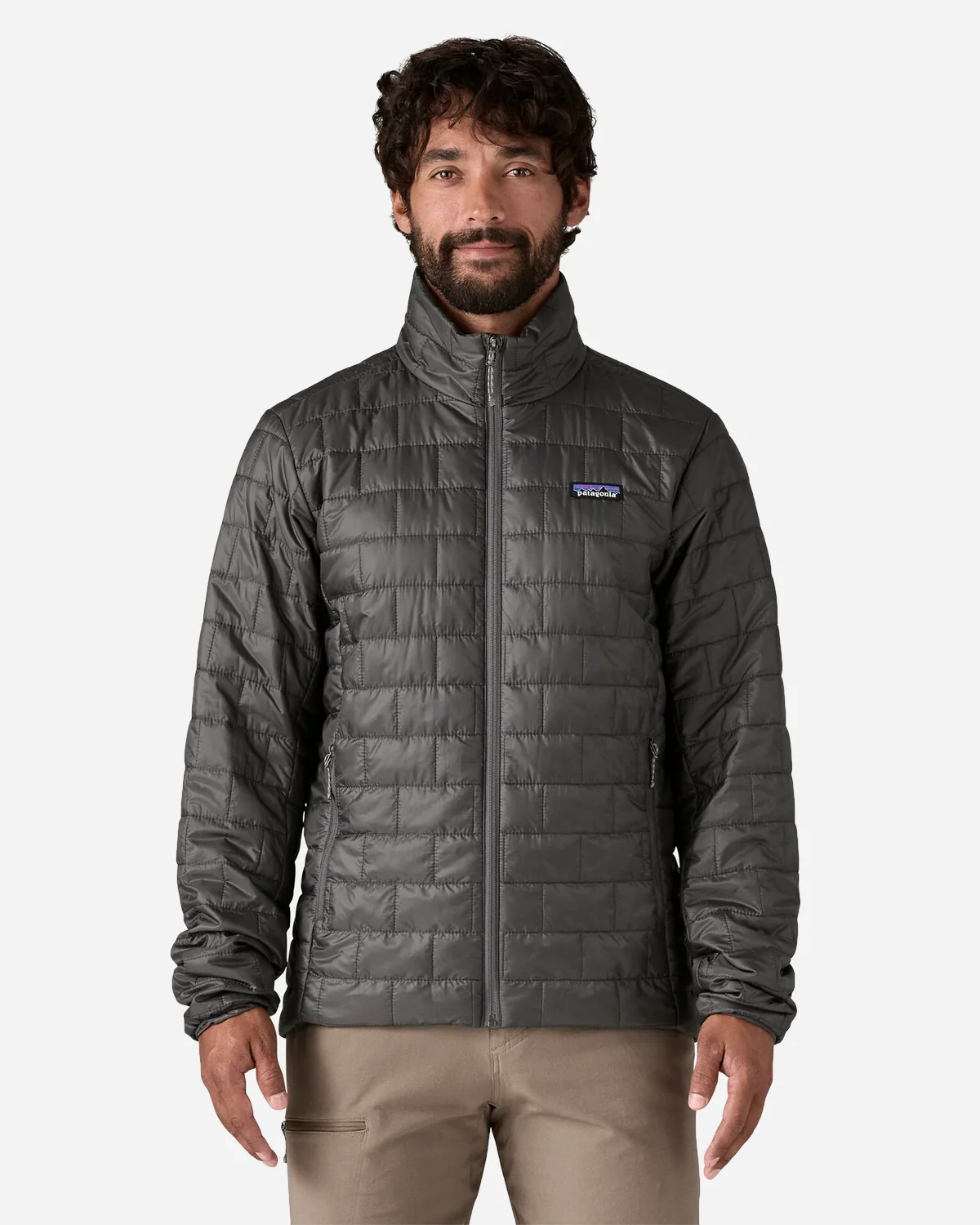 M's Nano Puff Jkt - Forge Grey - Image 2