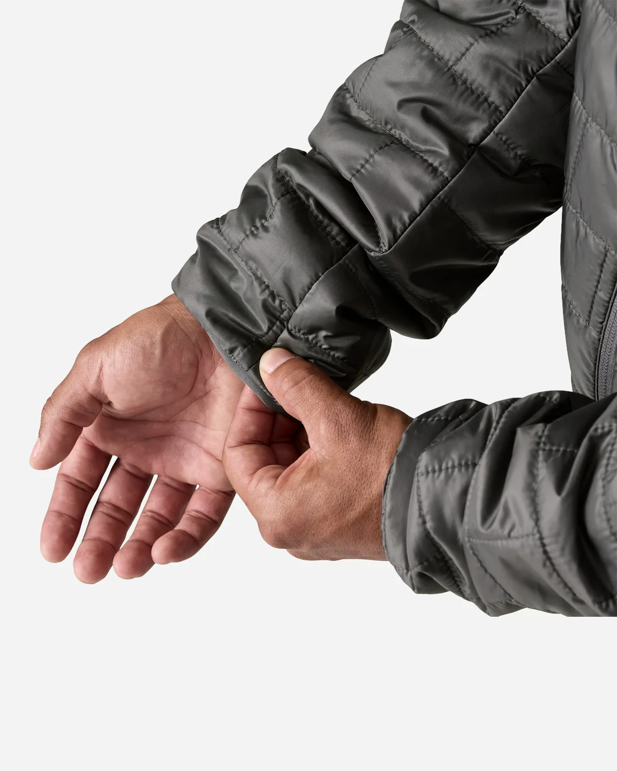M's Nano Puff Jkt - Forge Grey - Image 5