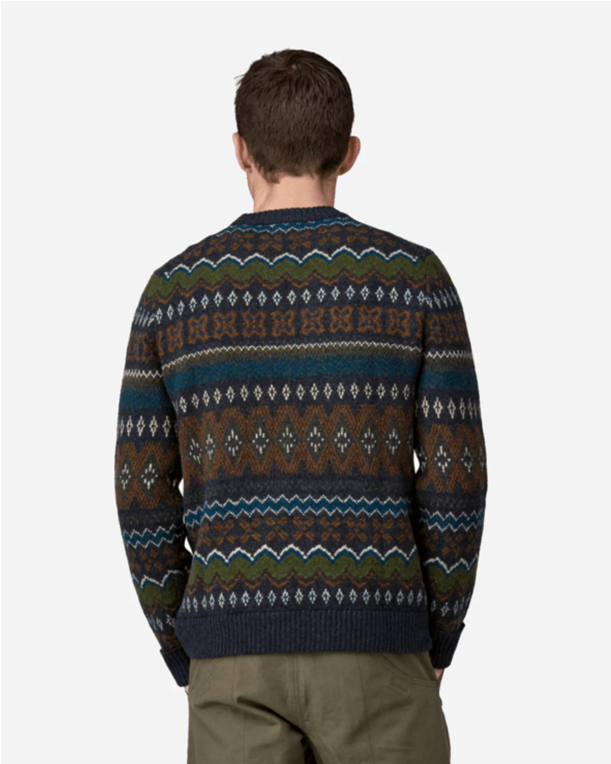 M's Recycled Wool-Blend Sweater - Helmsman Smolder Blue - Image 4