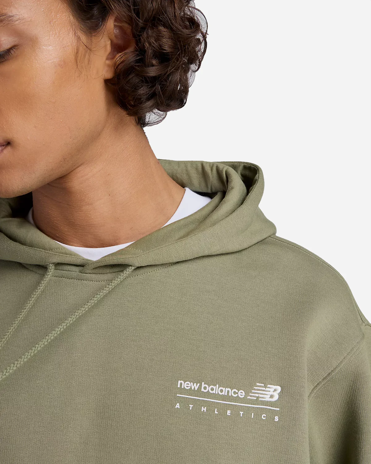 Linear Graphic Fleece Hoodie - Image 4