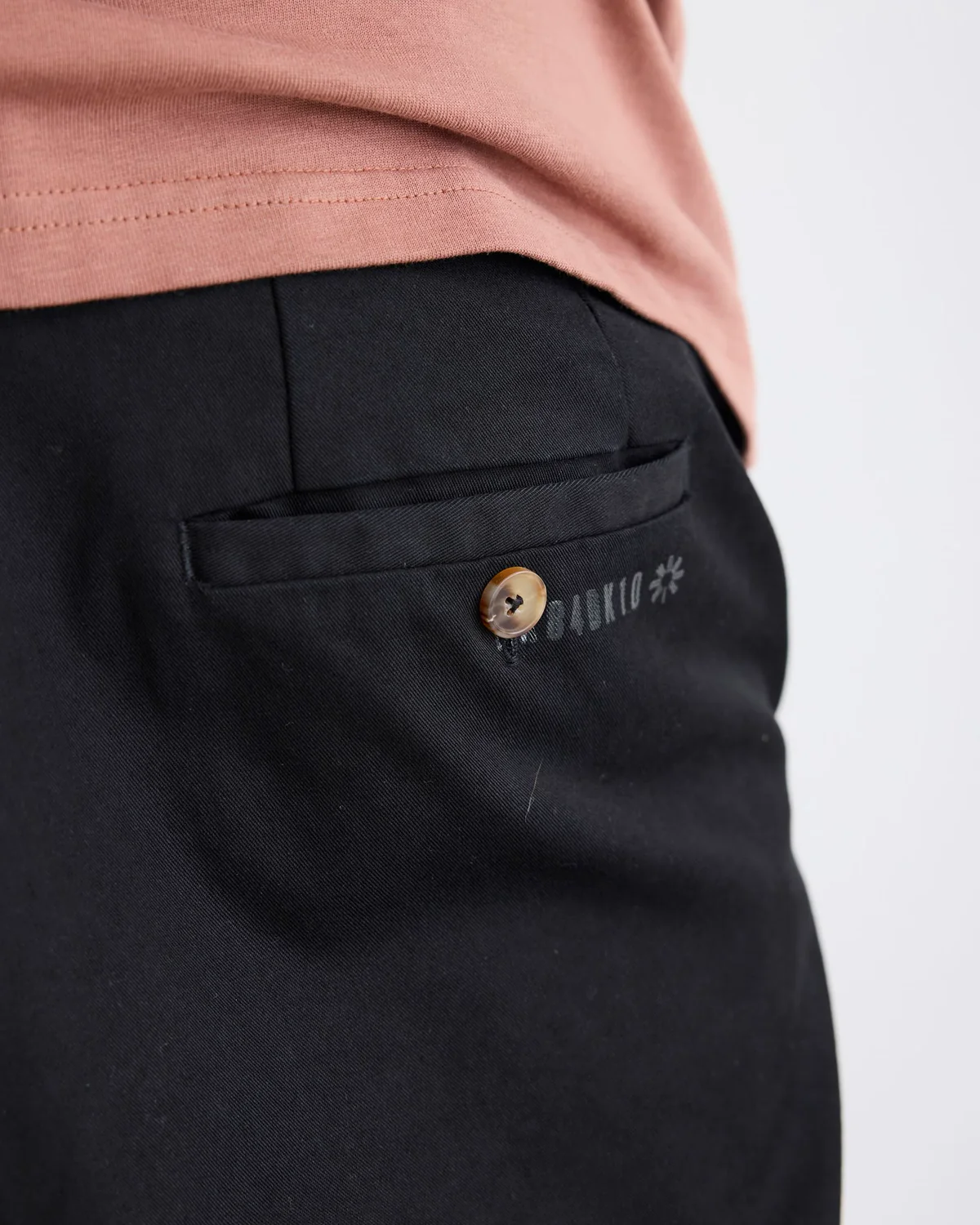 Nick Twill Pant - Black - Image 5