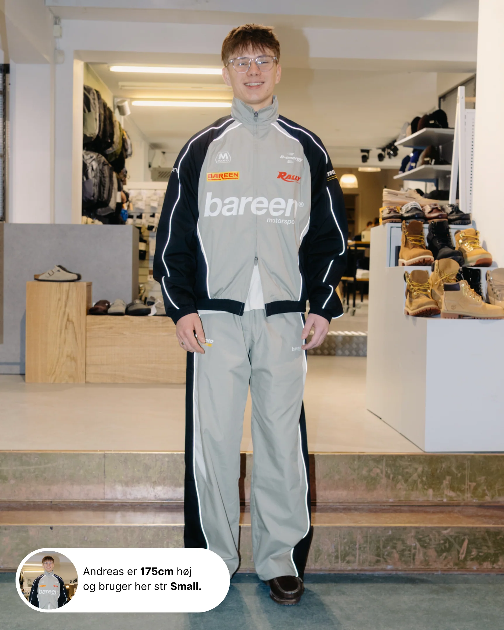 Oversize Track Pants - Image 2