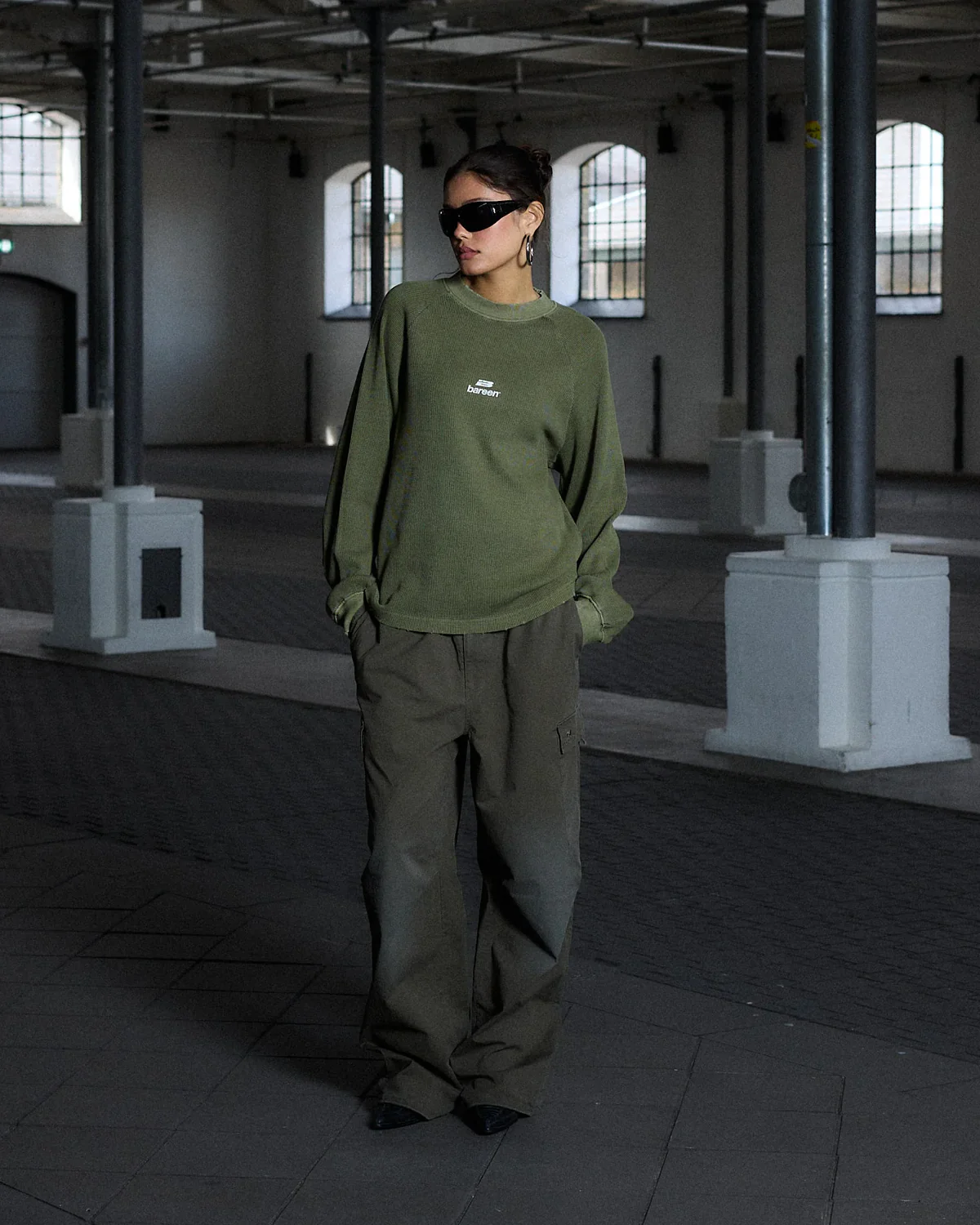 Oversized Waffle Ls - Image 4