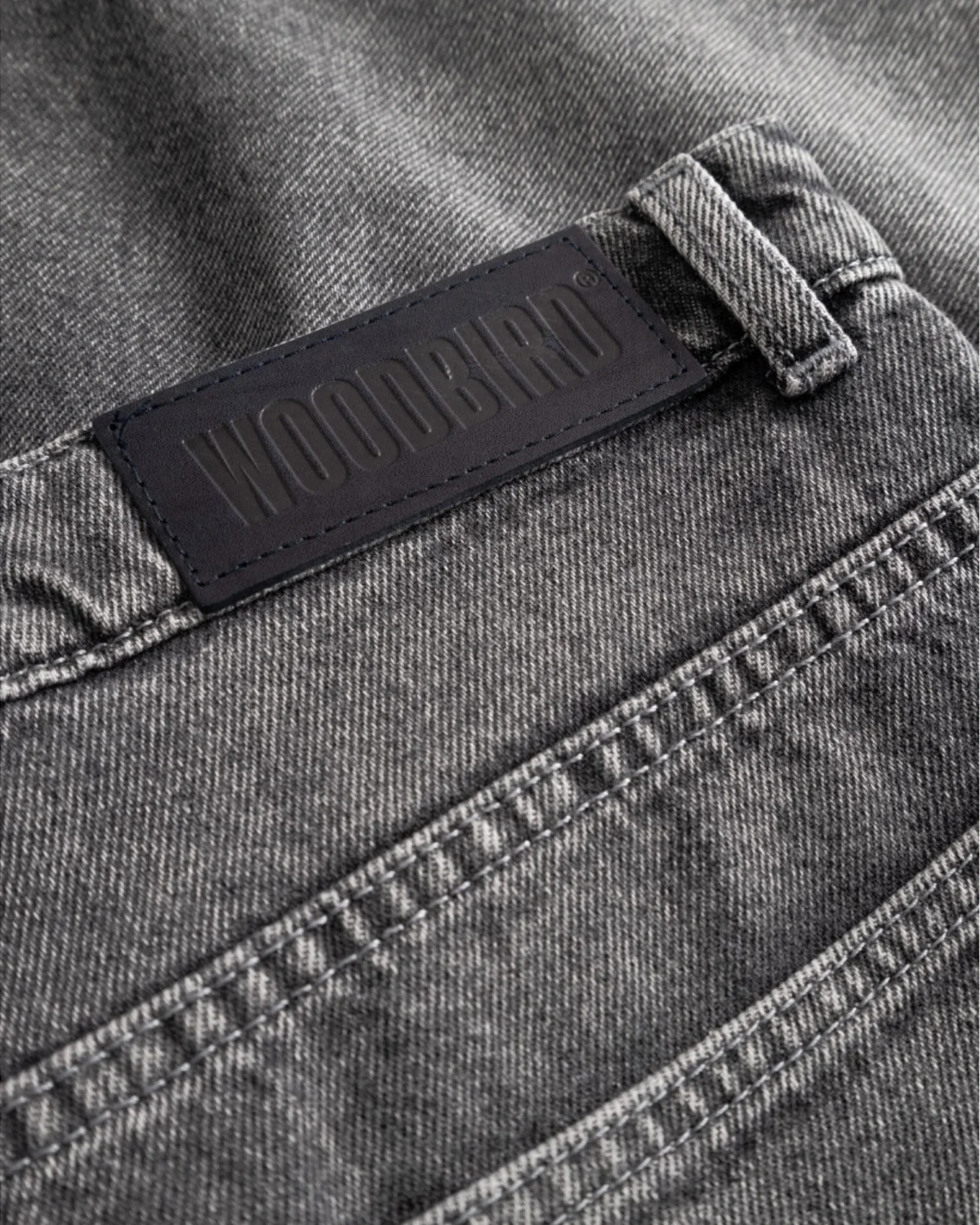 Rami Grey Shorts - Washed Grey - Image 3