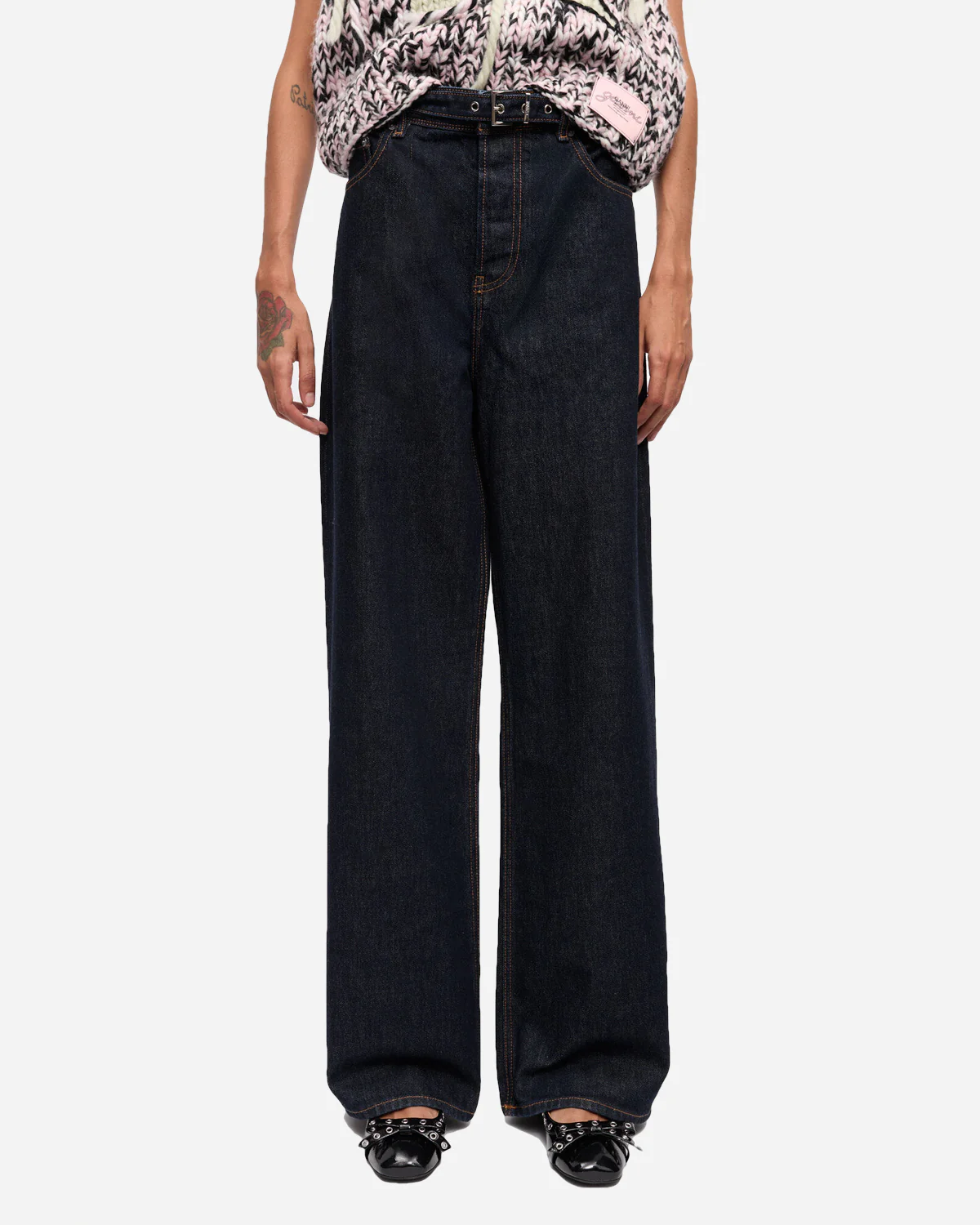 Rinse Denim Izey Belt - Rinse - Image 3